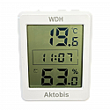 Thermo-hygrometer met klok WDH-TH205